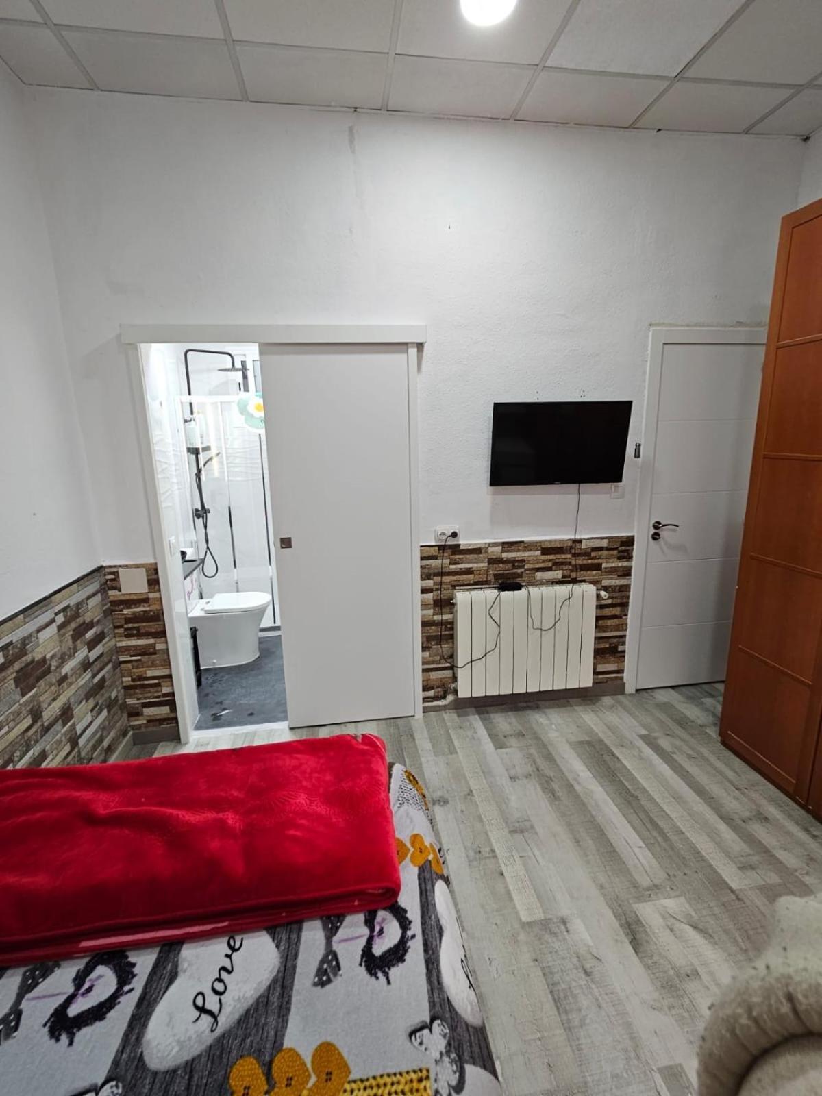 Habitacion Doble Con Bano Privado 오스피탈레트 데 요브레가트 외부 사진